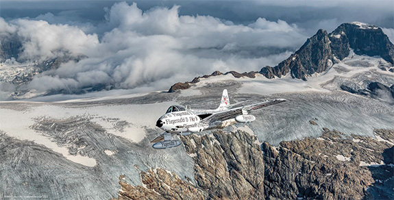 Swiss Air Force Hunter poster 1