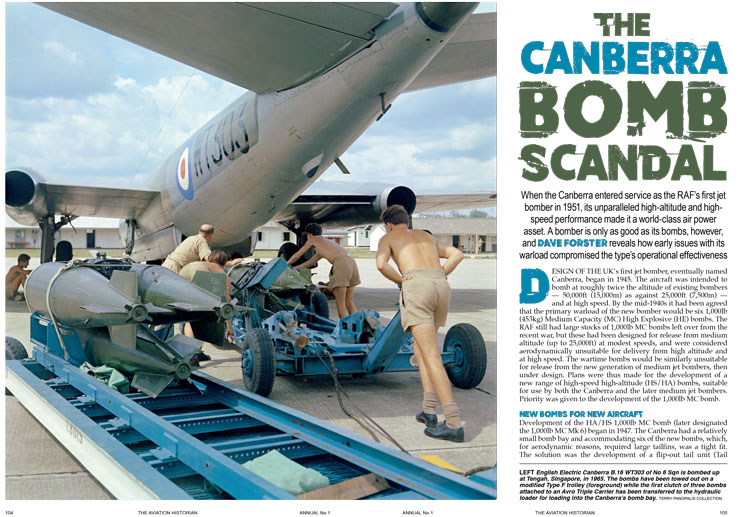 The Canberra Bomb Scandal (double-page preview spread)